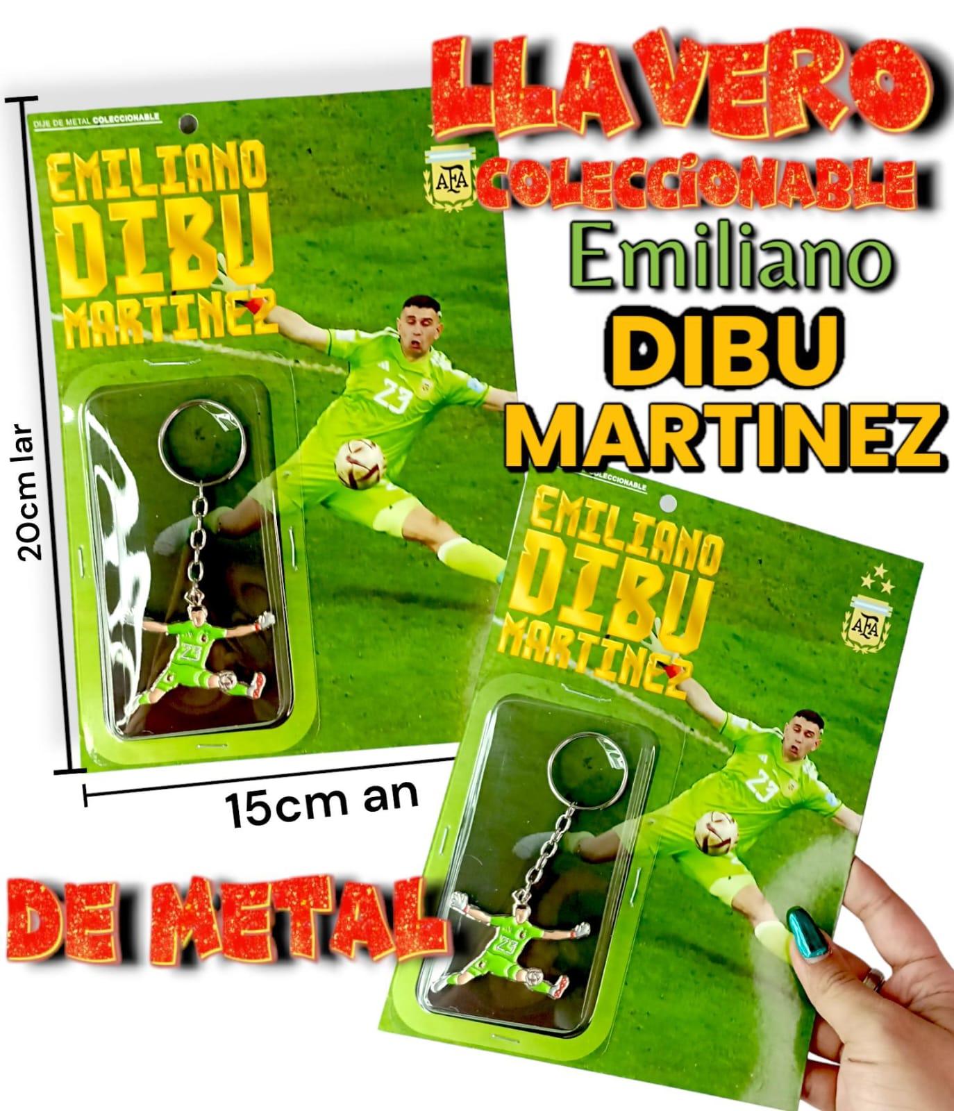 Llavero Coleccionables Emiliano Dibu Martinez De Metal